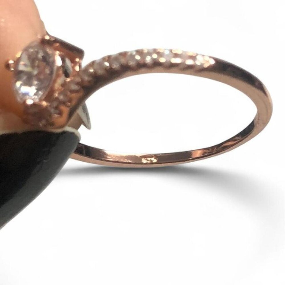 925 Rose Gold Ring - Picture 2 of 2